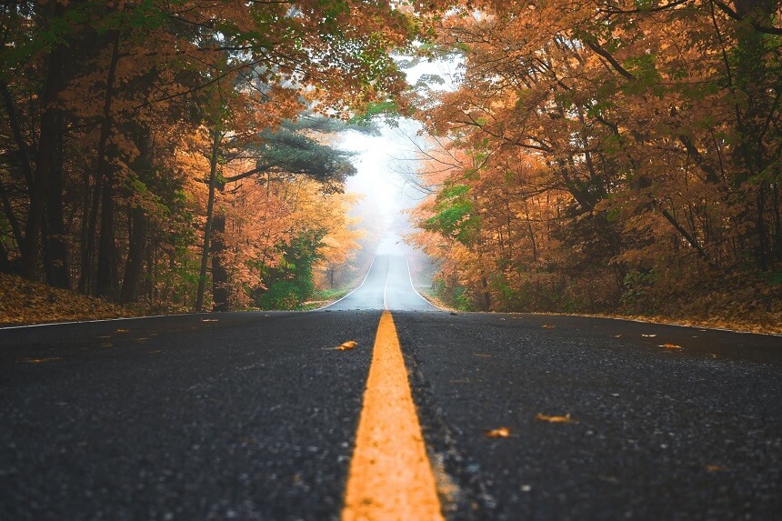 Herfst kan uitdagend zijn voor auto's