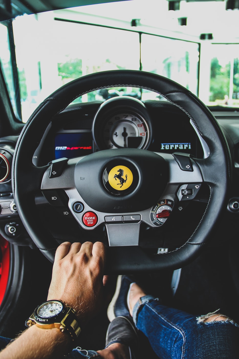 Ferrari Purosangue stuurwiel